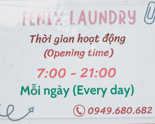 Giá giặt ủi tại Fenix Laudry.com.vn